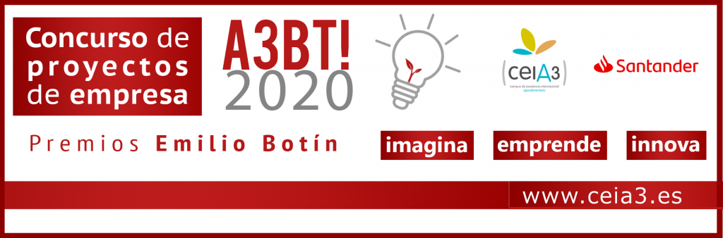 Concurso de proyectos de empresa A3BT! 2020. Premios Emilio Botín